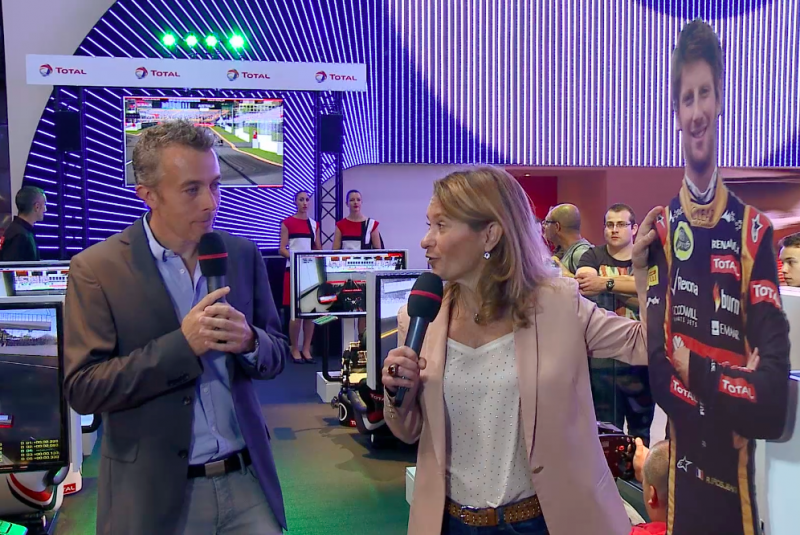 Total at Paris Motor Show